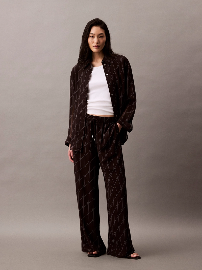 PANTALON PULL ON WIDE LEG - 1