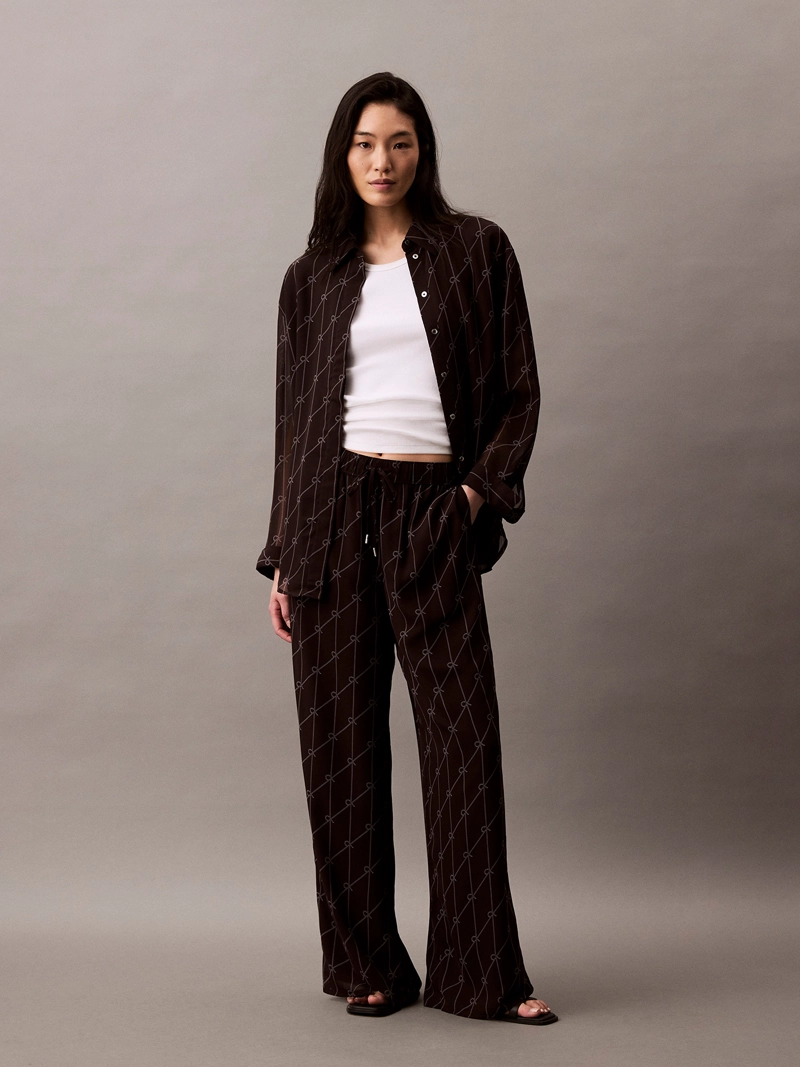 PANTALON PULL ON WIDE LEG - 1