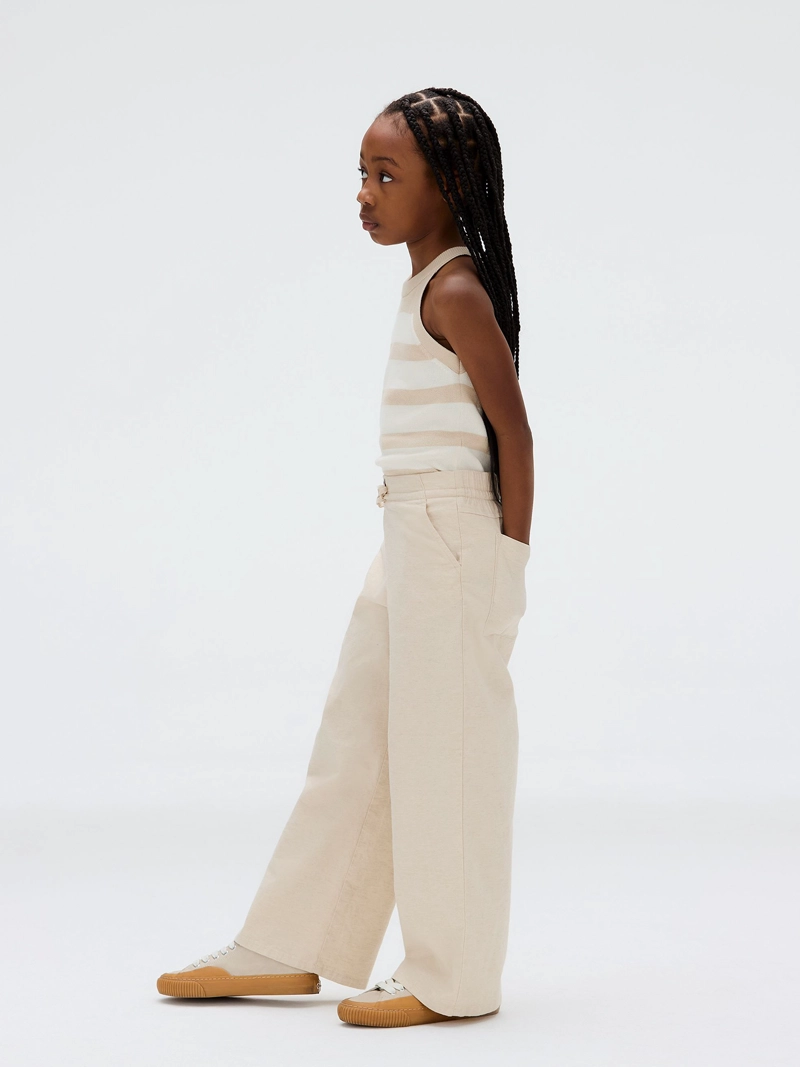 PANTALON NIÑA LINEN BLEND - 3