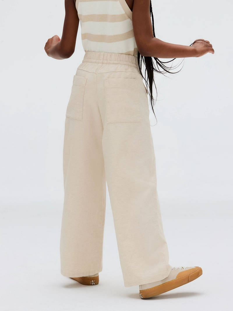 PANTALON NIÑA LINEN BLEND - 4