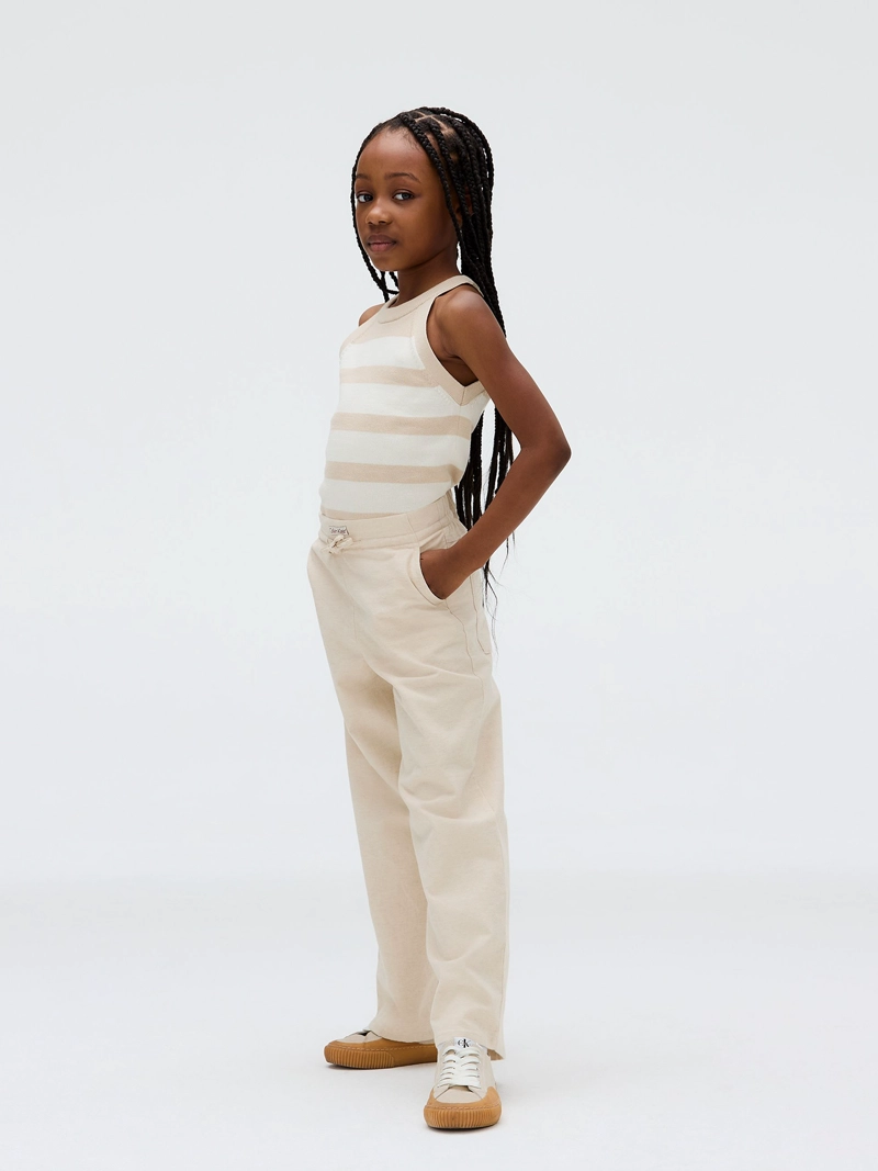 PANTALON NIÑA LINEN BLEND - 5
