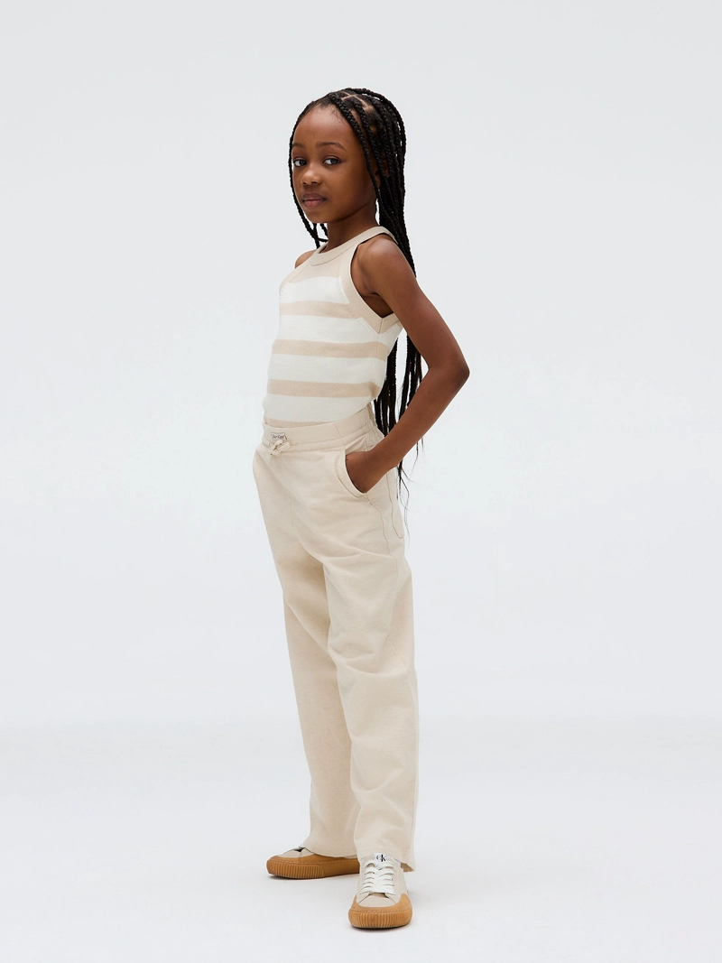 PANTALON NIÑA LINEN BLEND - 5