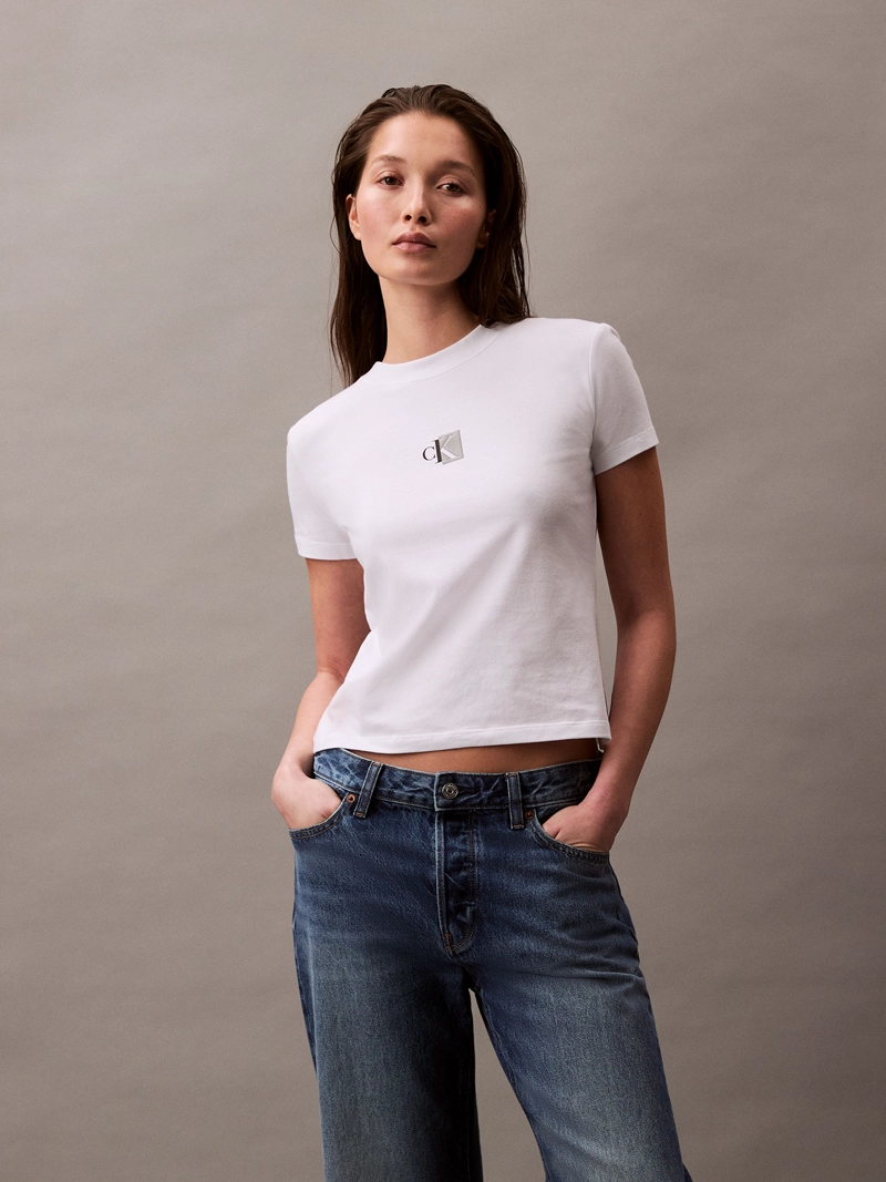 POLERA SLIM MONOGRAM - 1