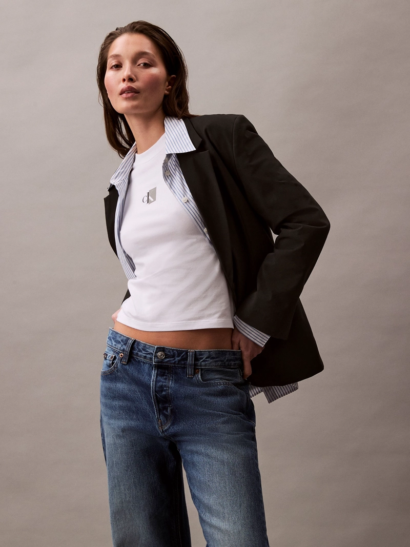 POLERA SLIM MONOGRAM - 5