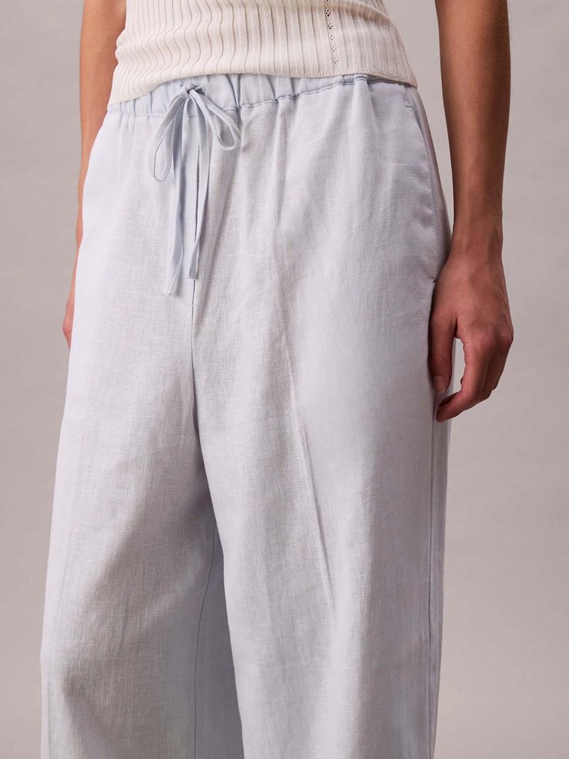 PANTALON DE LINO DRAWSTRING - 3