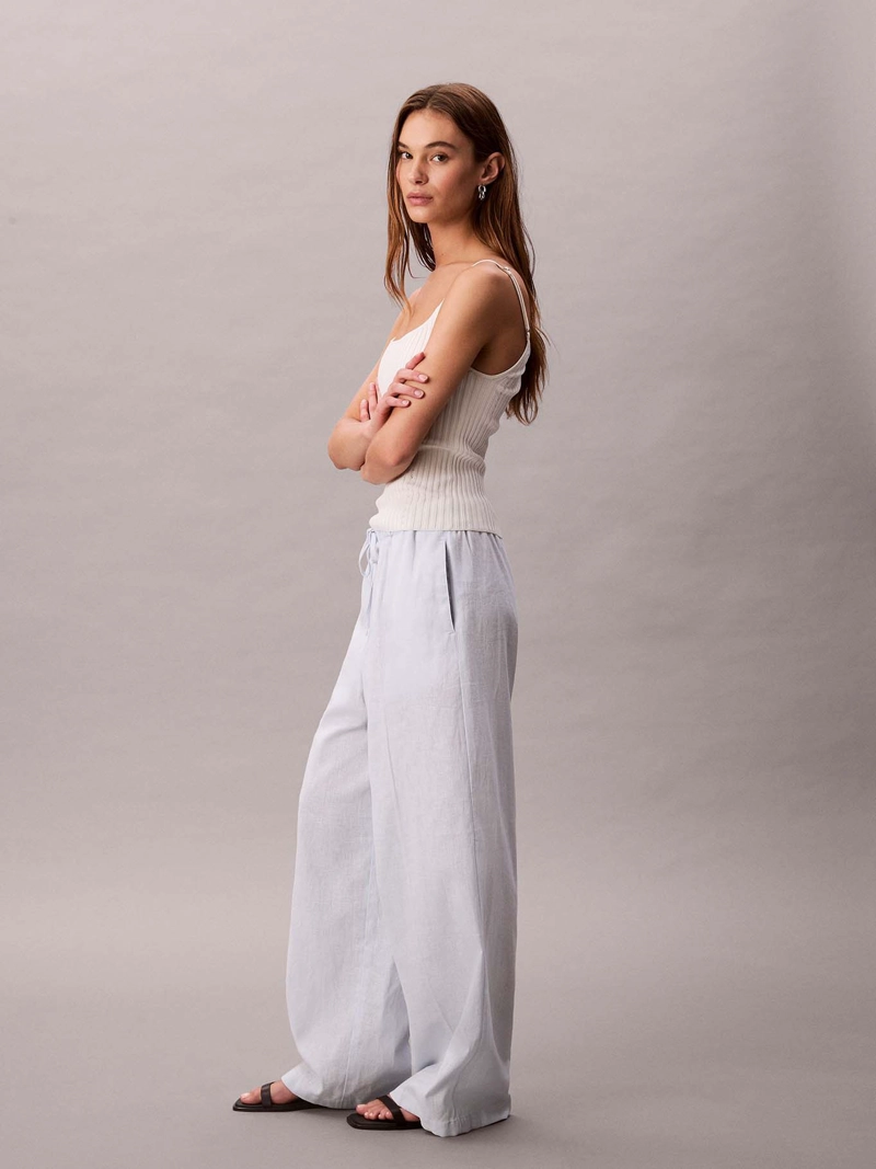 PANTALON DE LINO DRAWSTRING - 4