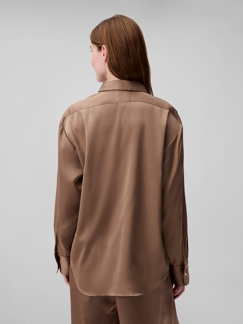 CAMISA SATINADA CON BRILLO MATE - 3