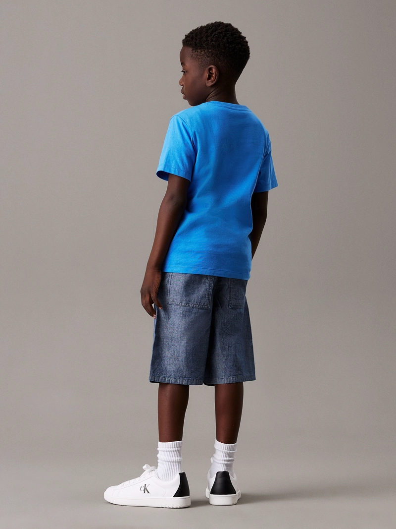 SHORT NIÑO CAMBRAY - 2