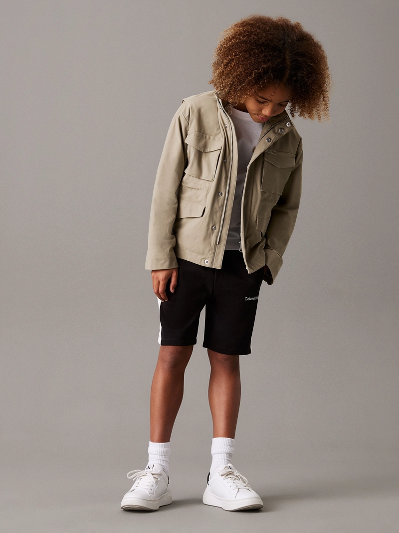 SHORT NIÑO COLOR BLOCK RELAXED - 1