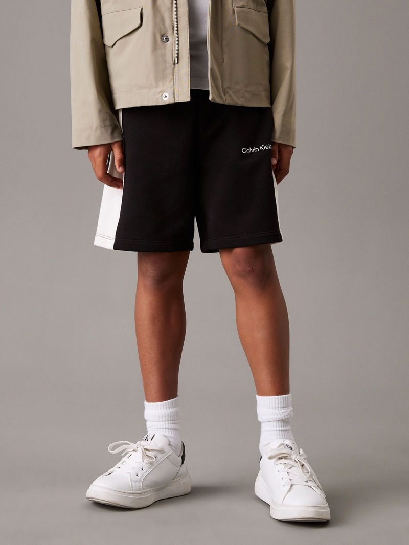 SHORT NIÑO COLOR BLOCK RELAXED - 3
