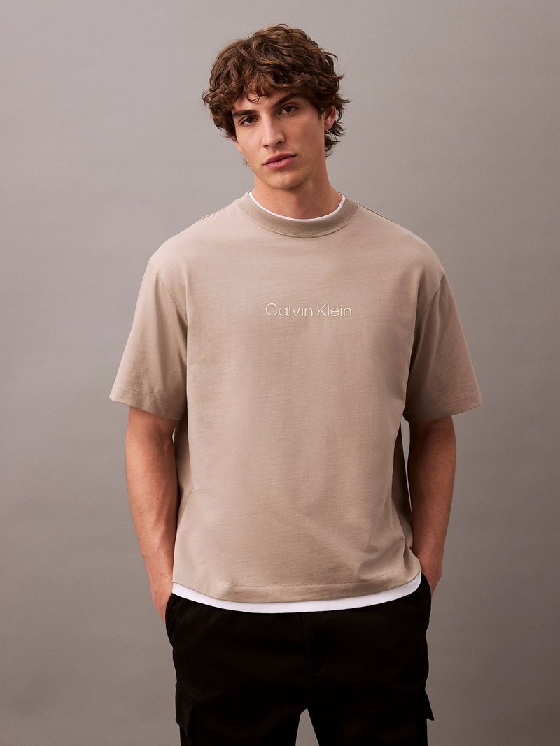 POLERA RELAXED CON LOGO - 1