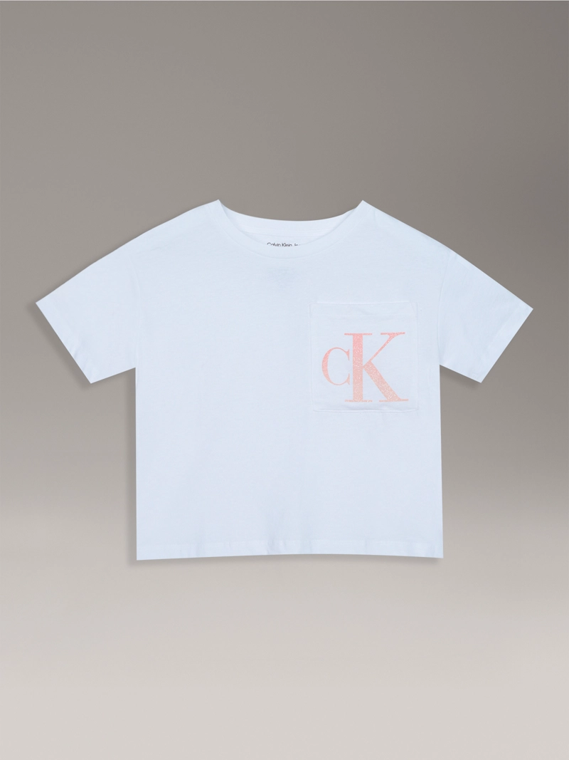 POLERA NIÑA BOXY OVERSIZE MONOGRAM - 1