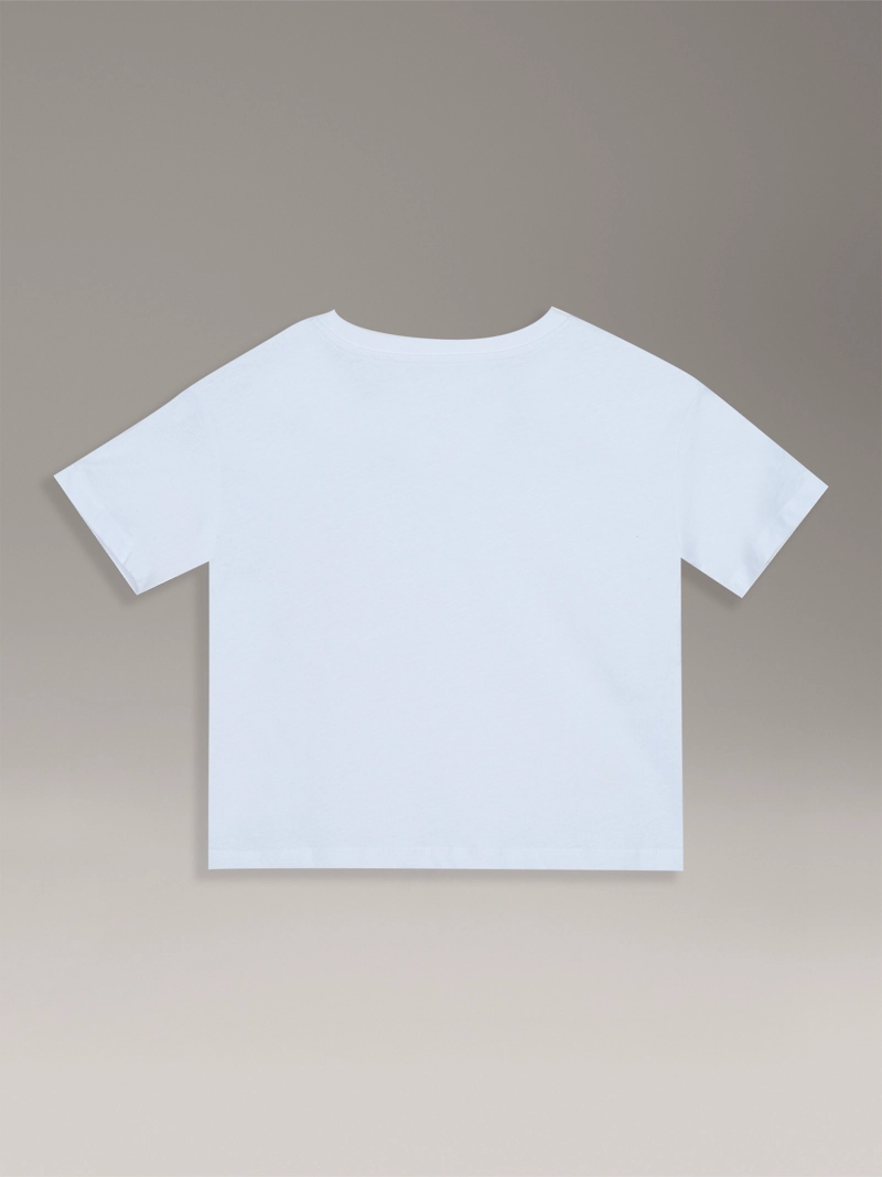 POLERA NIÑA BOXY OVERSIZE MONOGRAM - 2