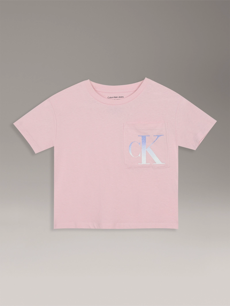 POLERA NIÑA BOXY OVERSIZE MONOGRAM - 1
