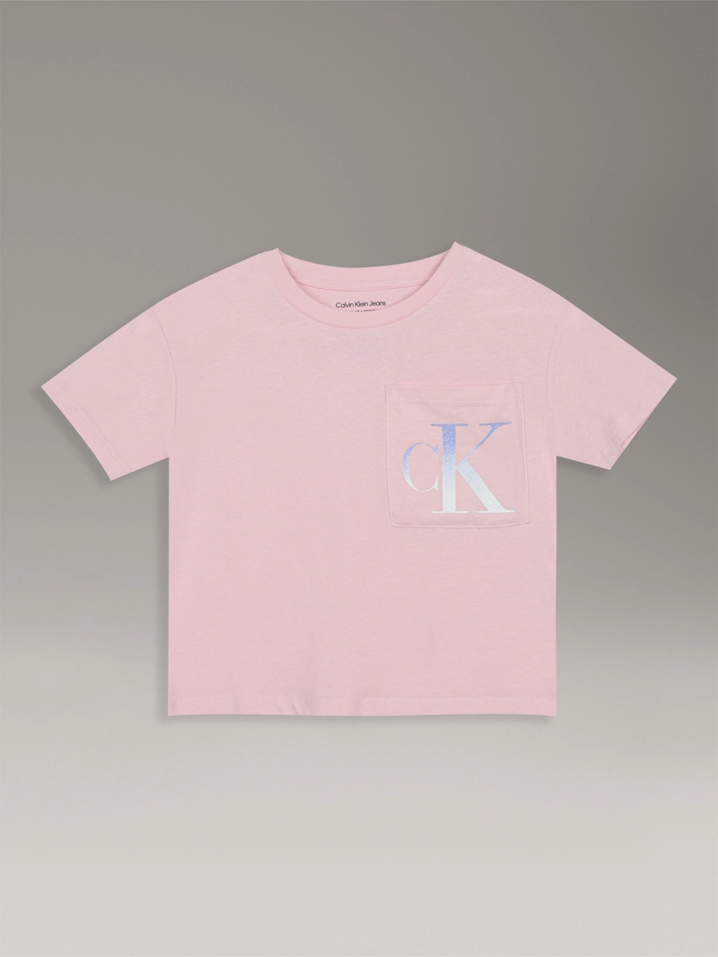 POLERA NIÑA BOXY OVERSIZE MONOGRAM - 1