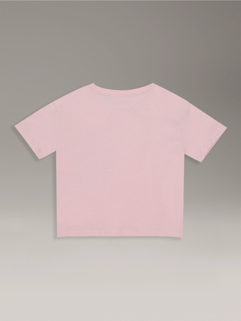 POLERA NIÑA BOXY OVERSIZE MONOGRAM - 2