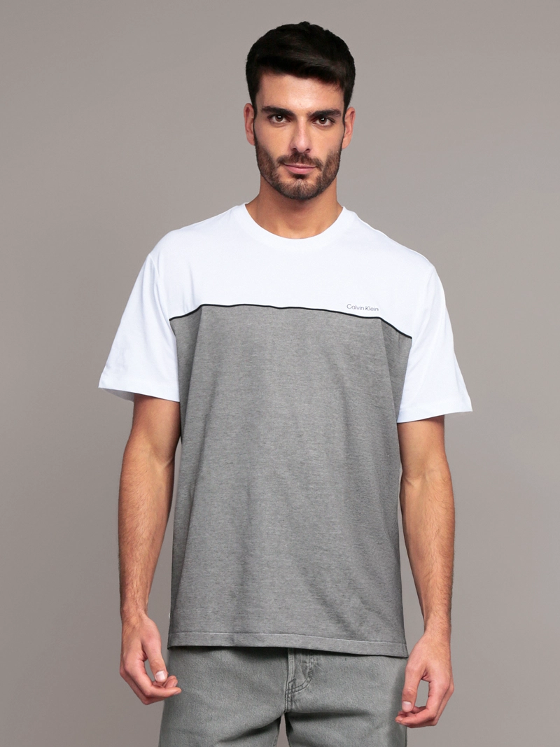 POLERA TEXTURE BLOCKED PIPING - 1