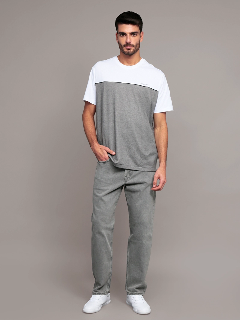 POLERA TEXTURE BLOCKED PIPING - 2