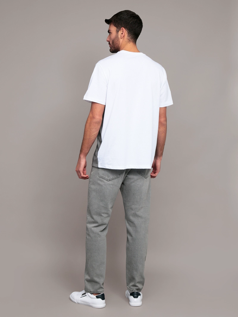 POLERA TEXTURE BLOCKED PIPING - 3