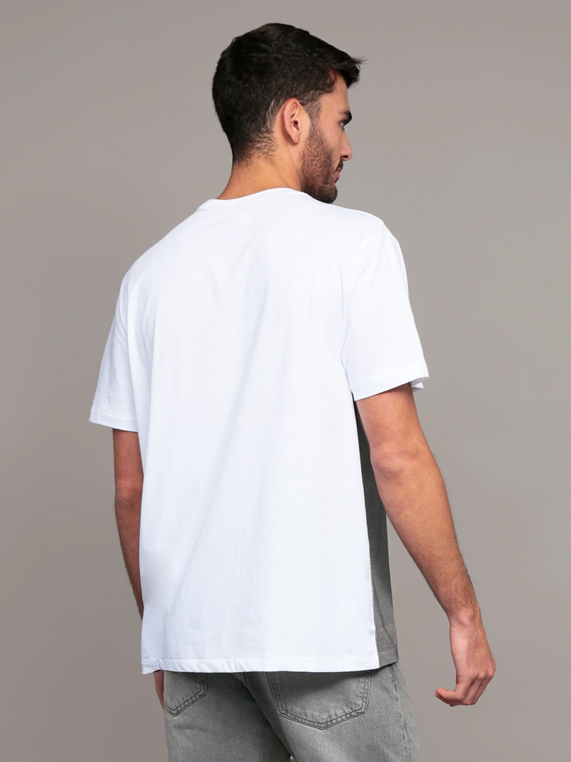 POLERA TEXTURE BLOCKED PIPING - 4