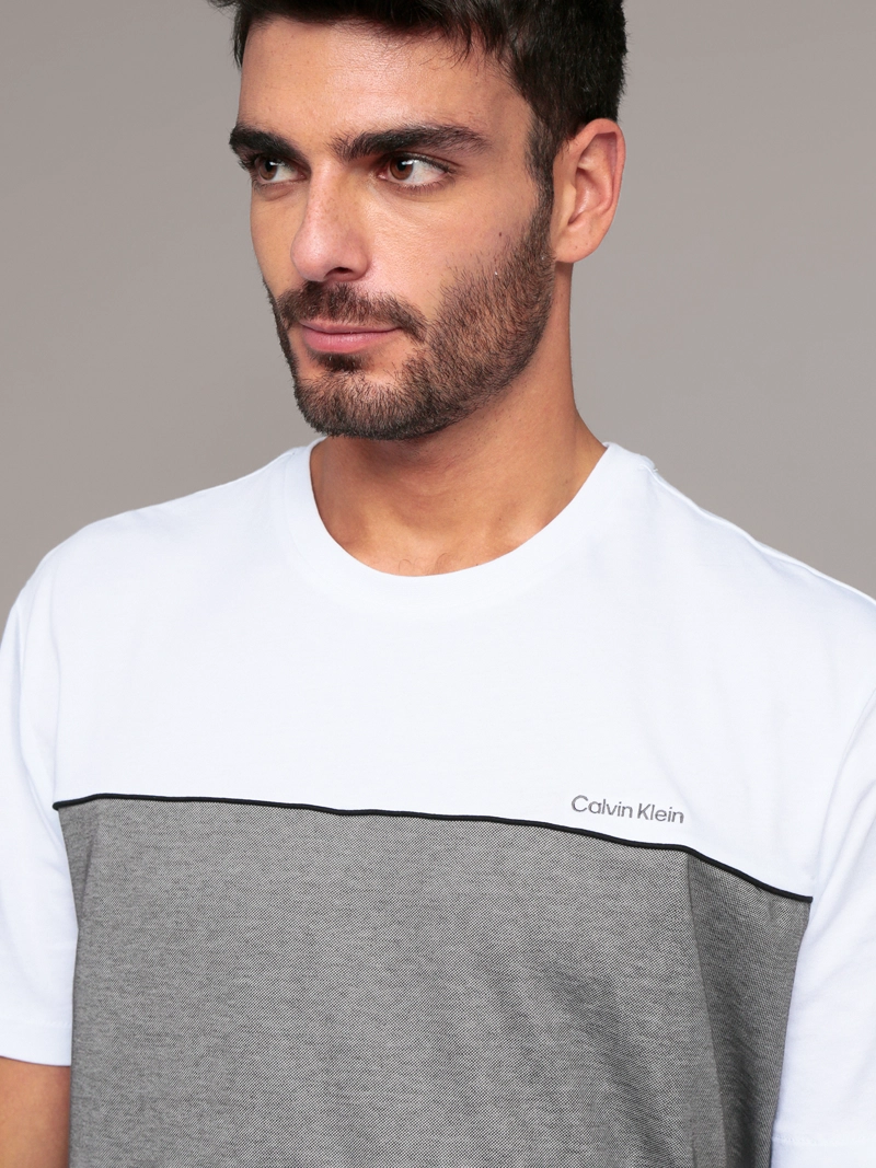 POLERA TEXTURE BLOCKED PIPING - 5