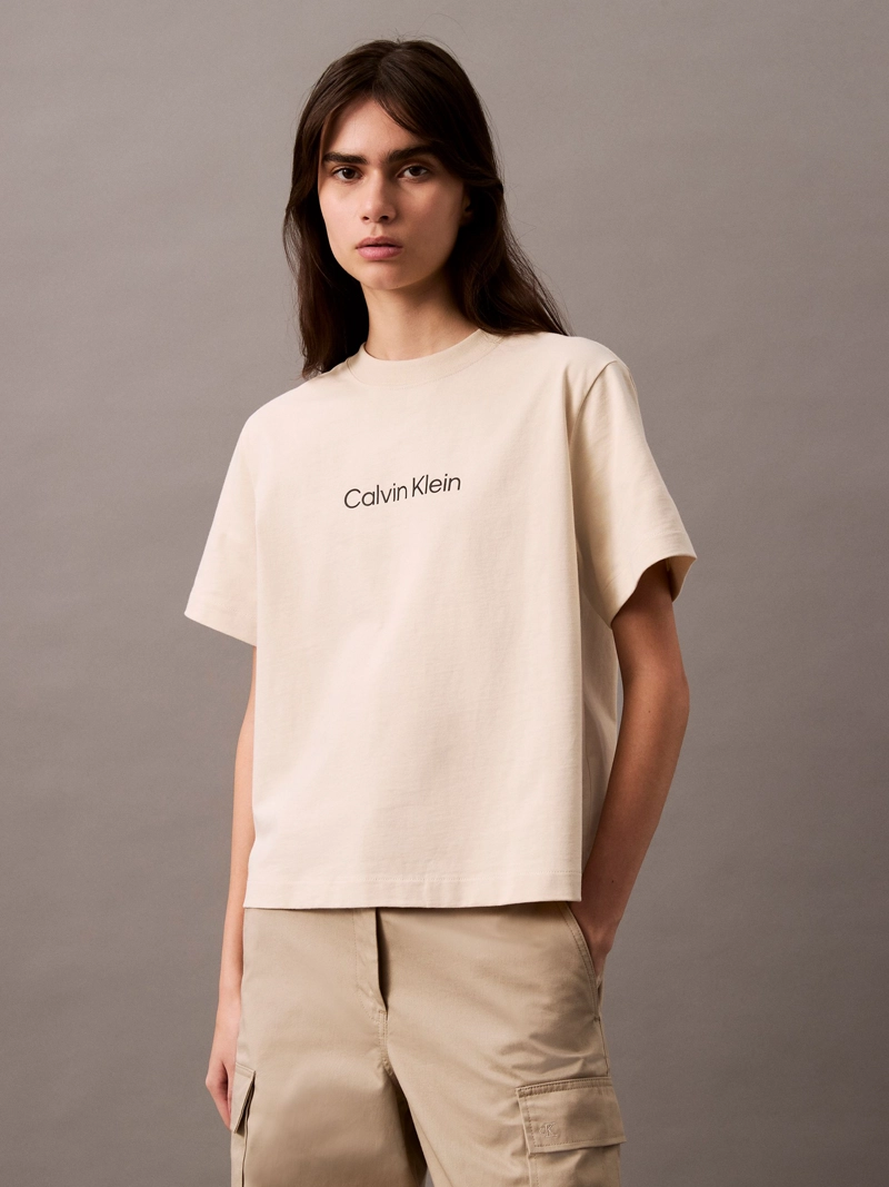 POLERA RELAXED LOGO ESTANDAR - 1