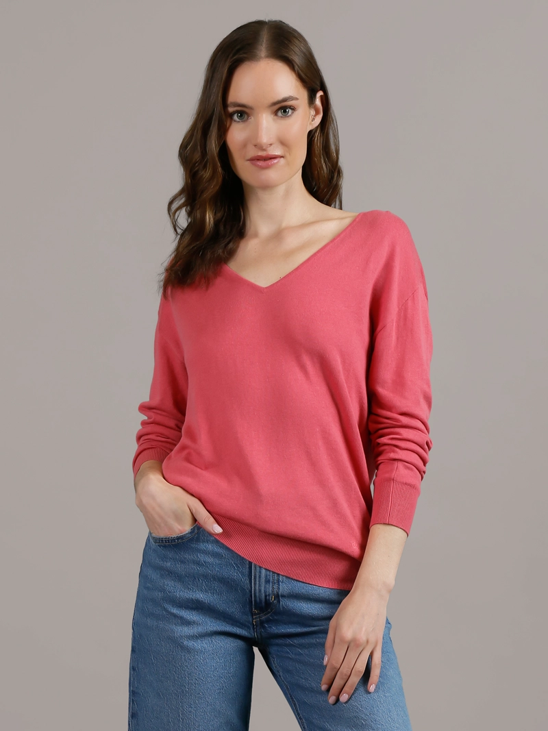 SWEATER COTTON VISCOSE - 1