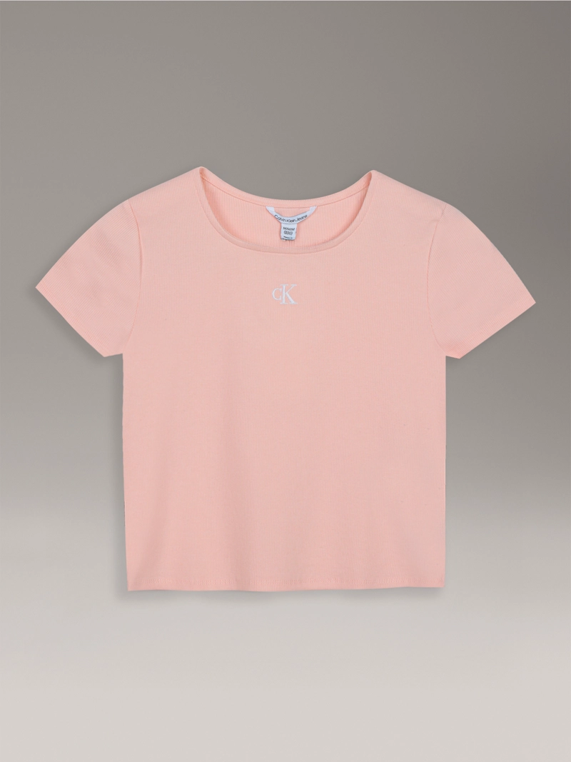 POLERA NIÑA DE PUNTO CANALE  CON CUELLO CUADRADO - 1