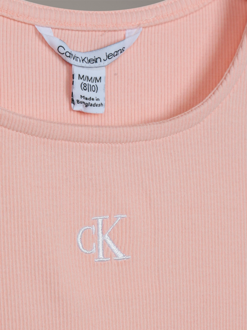 POLERA NIÑA DE PUNTO CANALE  CON CUELLO CUADRADO - 3