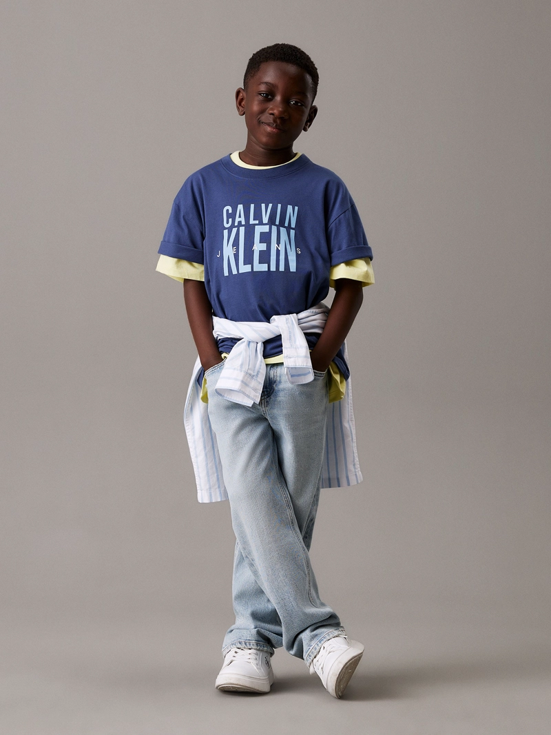 POLERA NIÑO BOLD CKJ GRAPHIC - 2