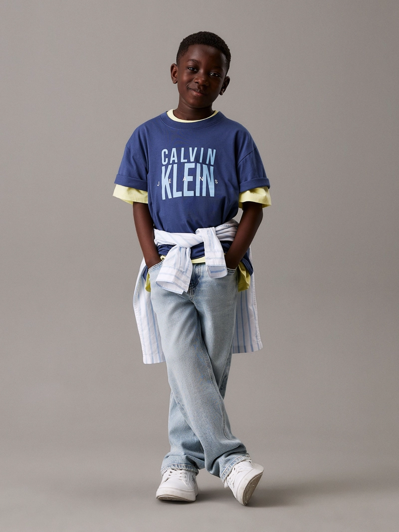 POLERA NIÑO BOLD CKJ GRAPHIC - 2