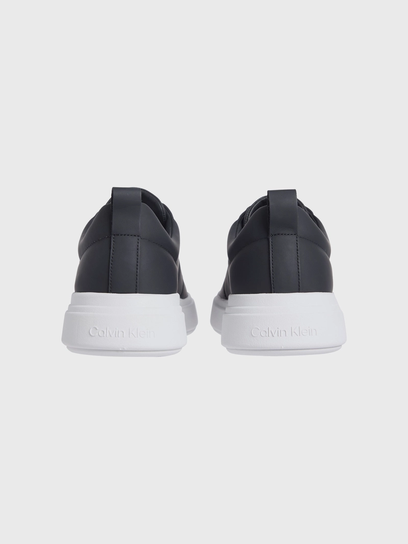 ZAPATILLAS DE CUERO LOW TOP LACE UP - 2