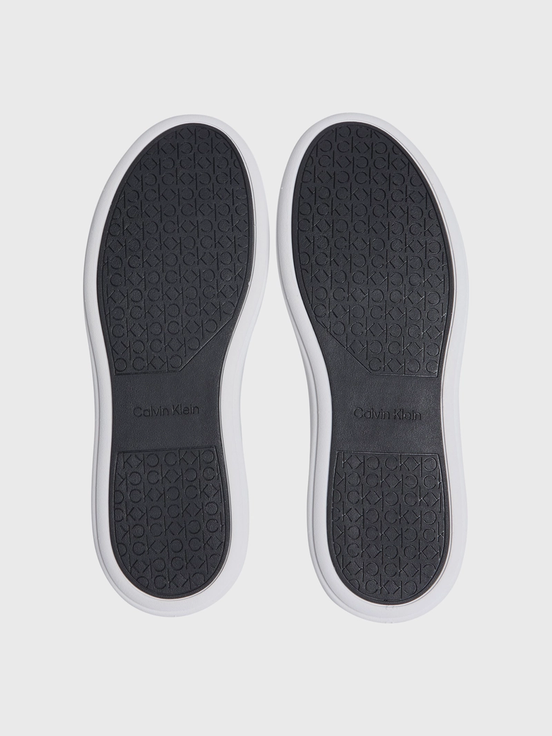 ZAPATILLAS DE CUERO LOW TOP LACE UP - 4