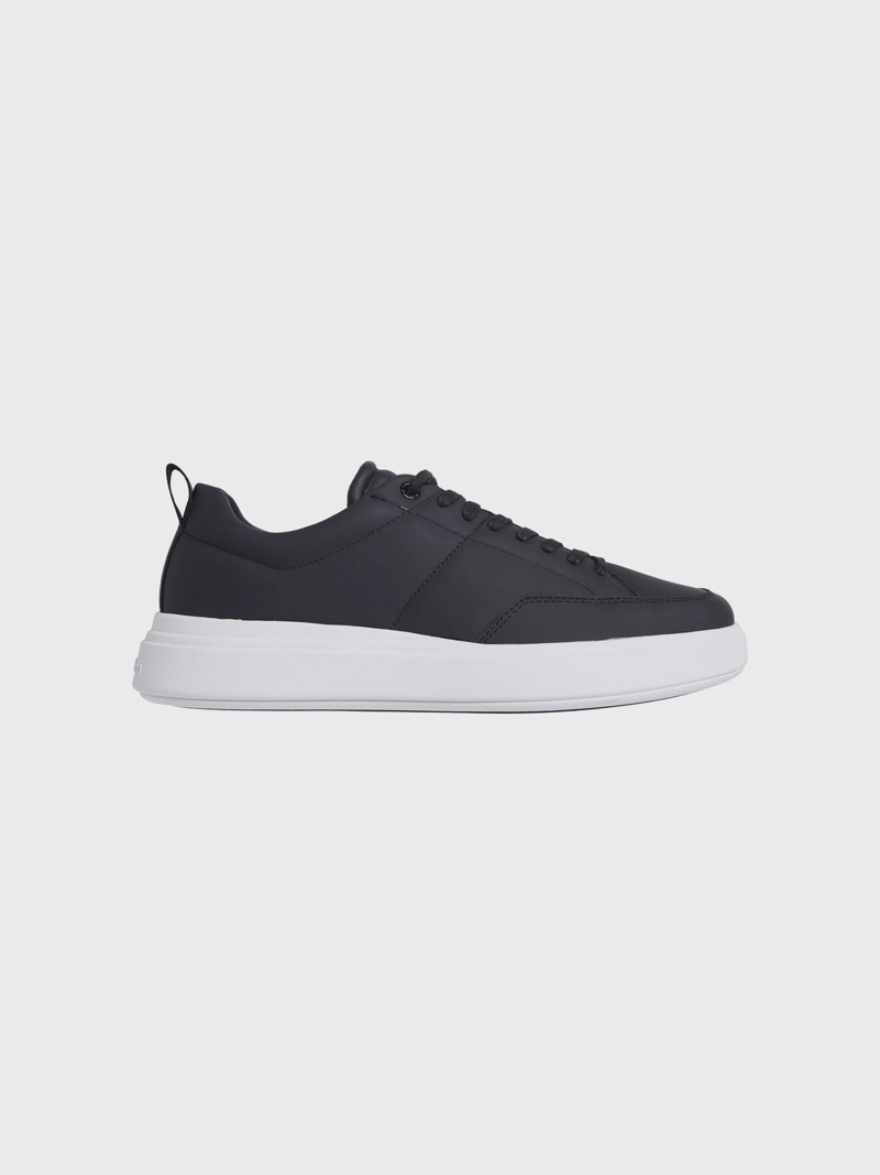 ZAPATILLAS DE CUERO LOW TOP LACE UP - 5