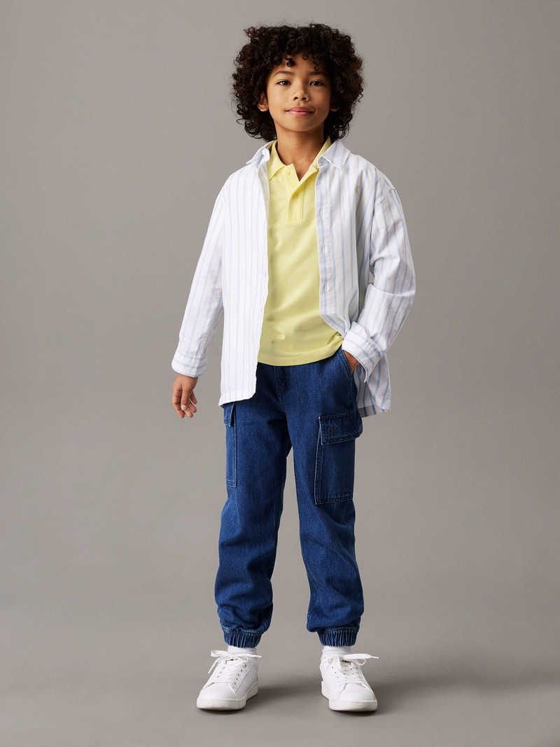 JEANS NIÑO ESTILO CARGO - 1