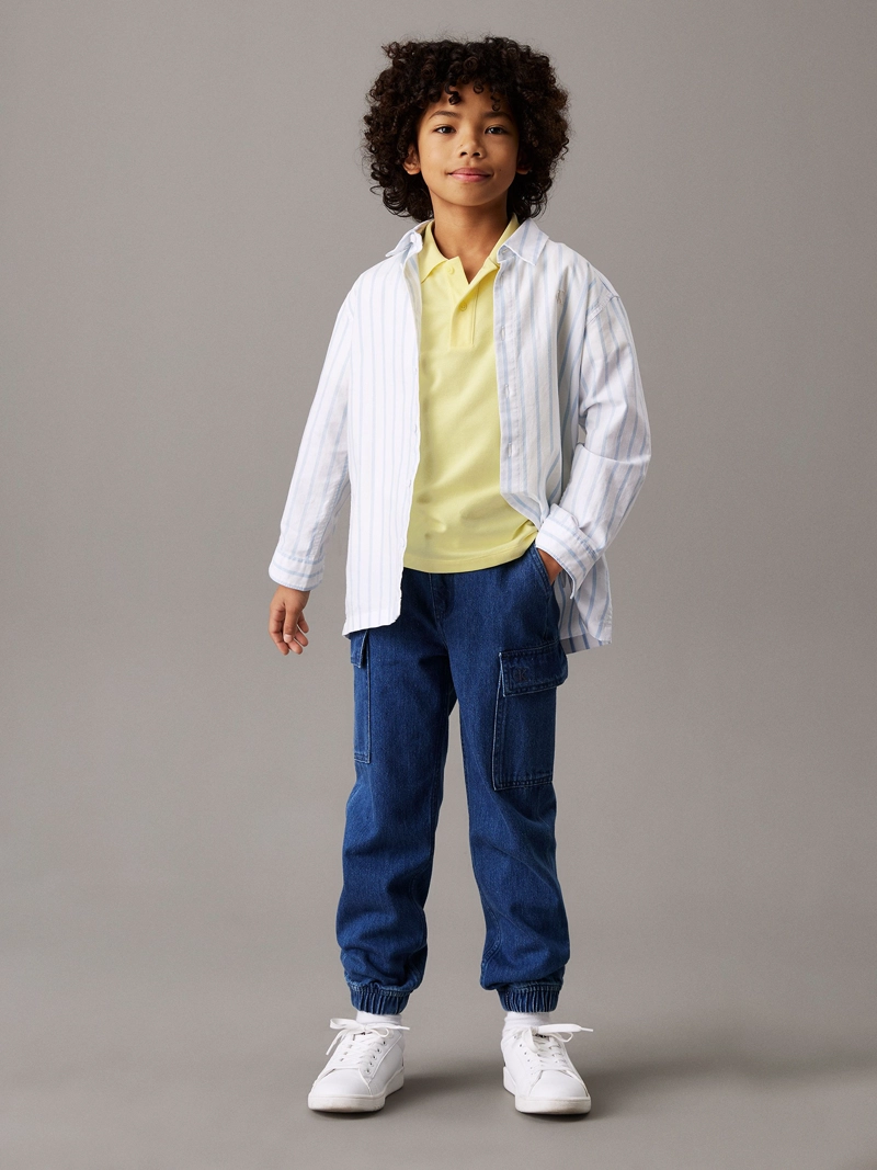 JEANS NIÑO ESTILO CARGO - 1