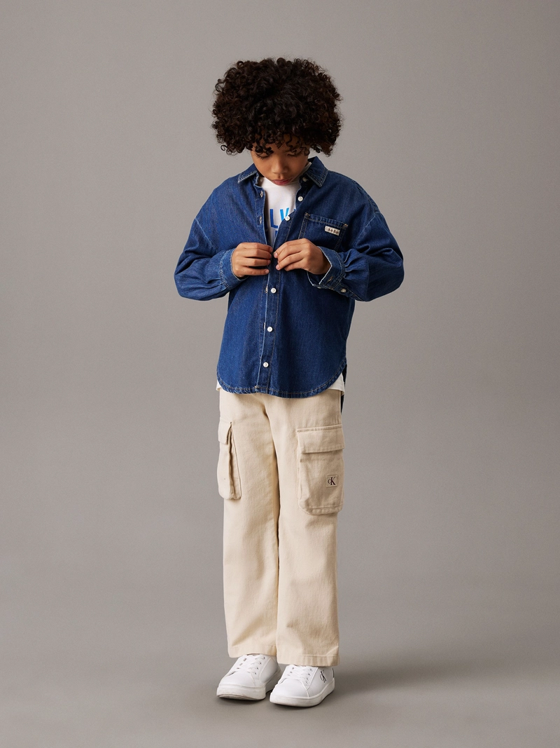 POLERA NIÑO BOLD CKJ GRAPHIC - 2