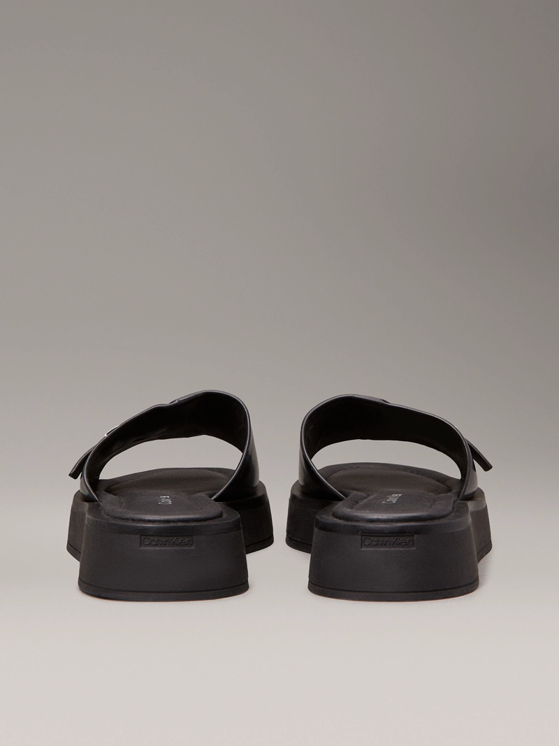 SANDALIAS DE CUERO FLATFORM - 2