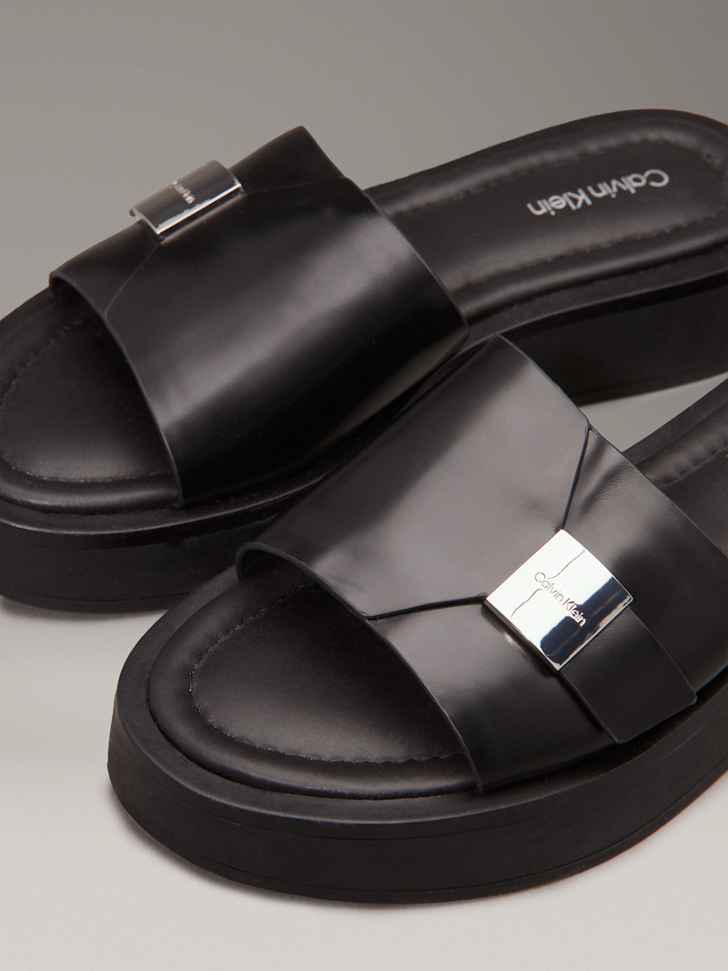 SANDALIAS DE CUERO FLATFORM - 7