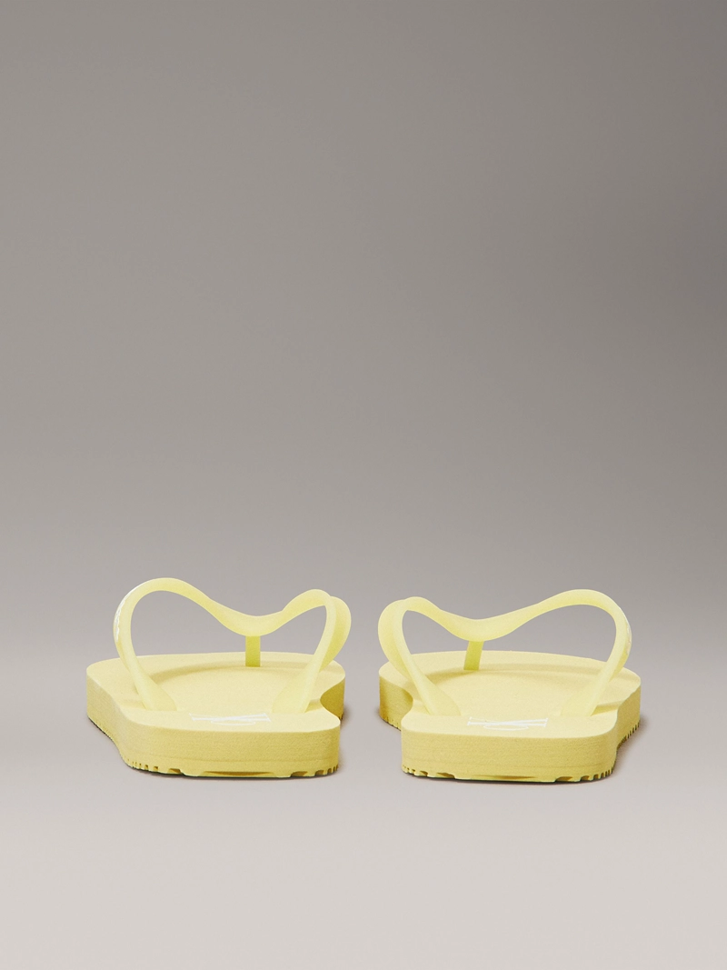 SANDALIAS TRANSPARENTE CON LOGO - 2