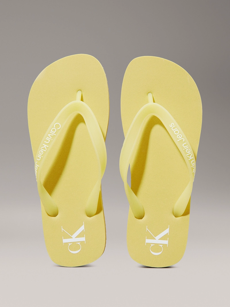 SANDALIAS TRANSPARENTE CON LOGO - 3