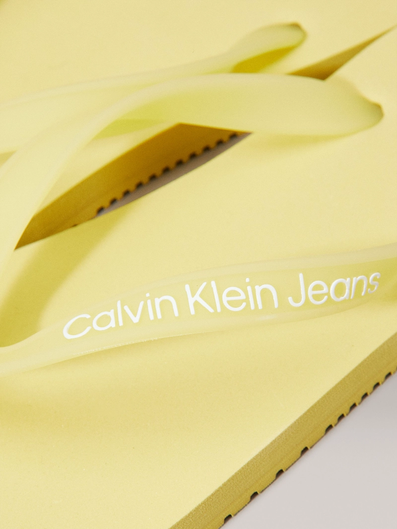 SANDALIAS TRANSPARENTE CON LOGO - 7