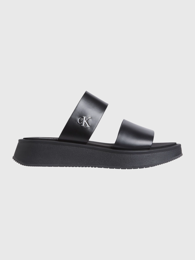 SANDALIAS DE CUERO DOUBLE STRAP - 5