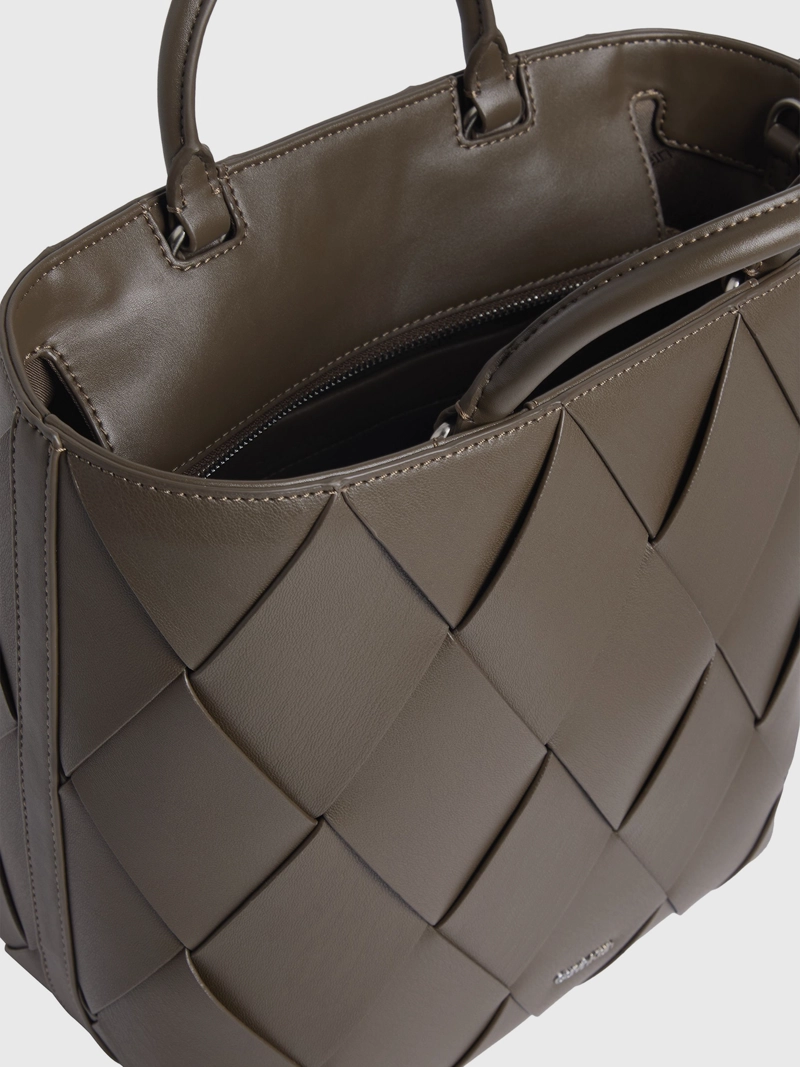 CARTERA TOTE CK WOVEN - 3
