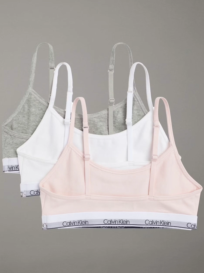 PACK 3 CROPPED BRALETTES PARA NIÑA - 2