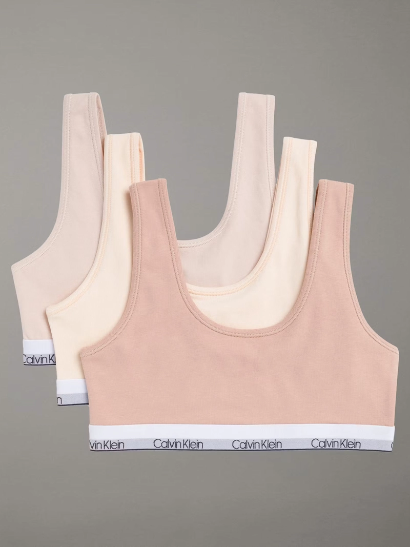 PACK 3 BRALETTES DE NIÑA MODERN COTTON - 1