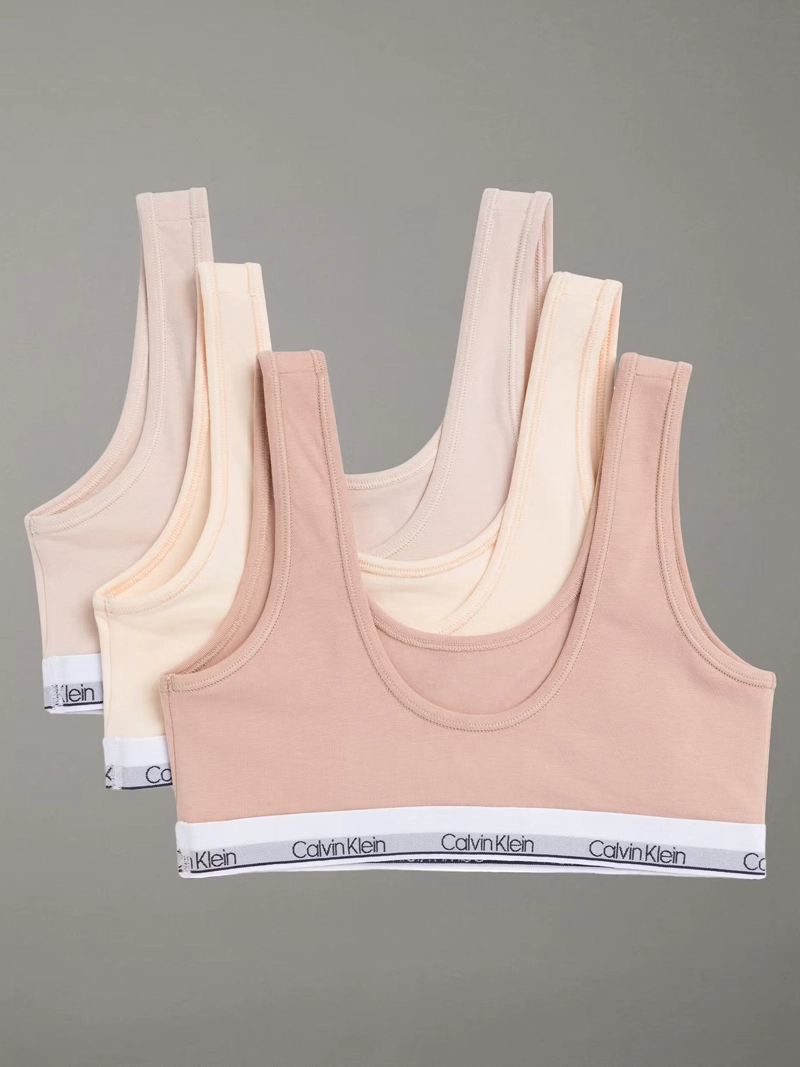 PACK 3 BRALETTES DE NIÑA MODERN COTTON - 2