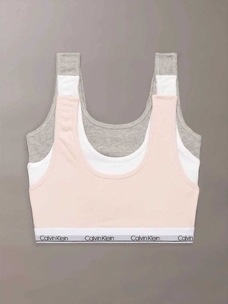 PACK 3 BRALETTES DE NIÑA MODERN COTTON - 1
