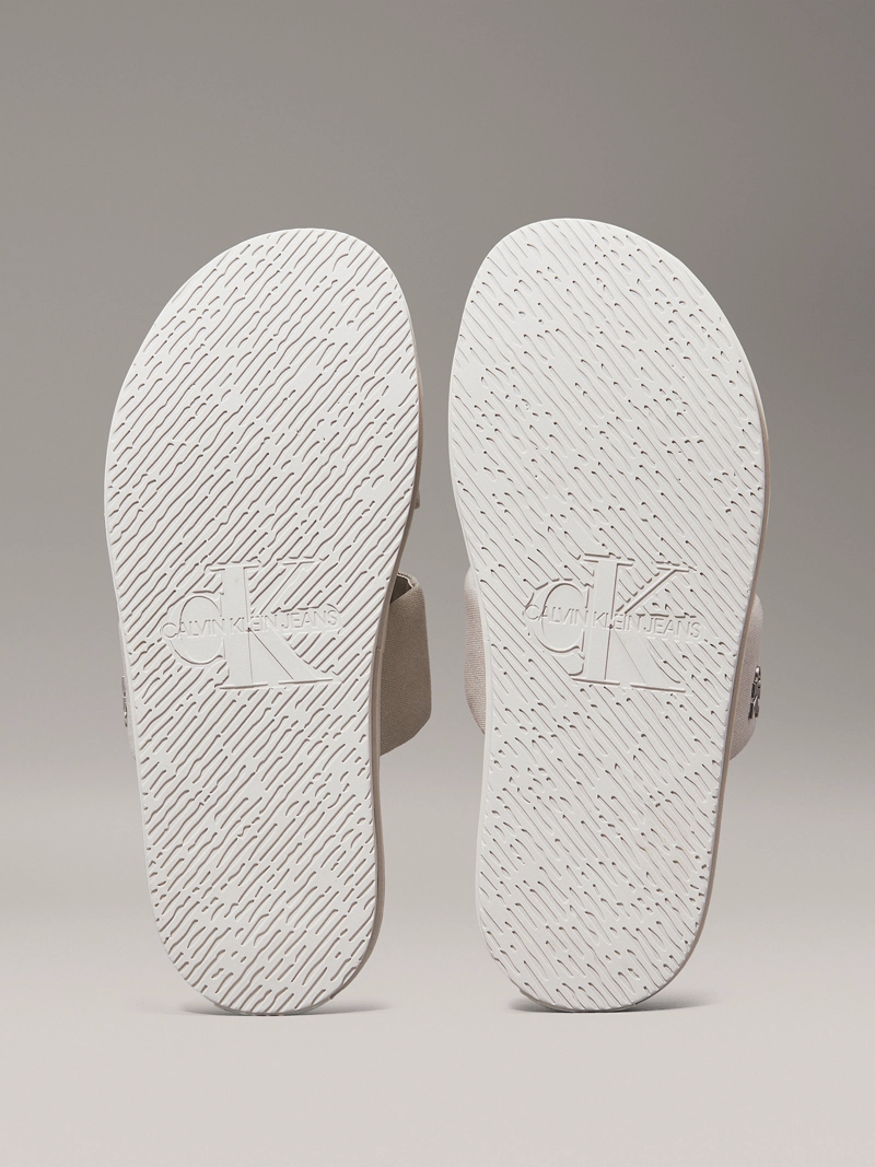 SANDALIAS DE LONA FLAT MOLDED - 4