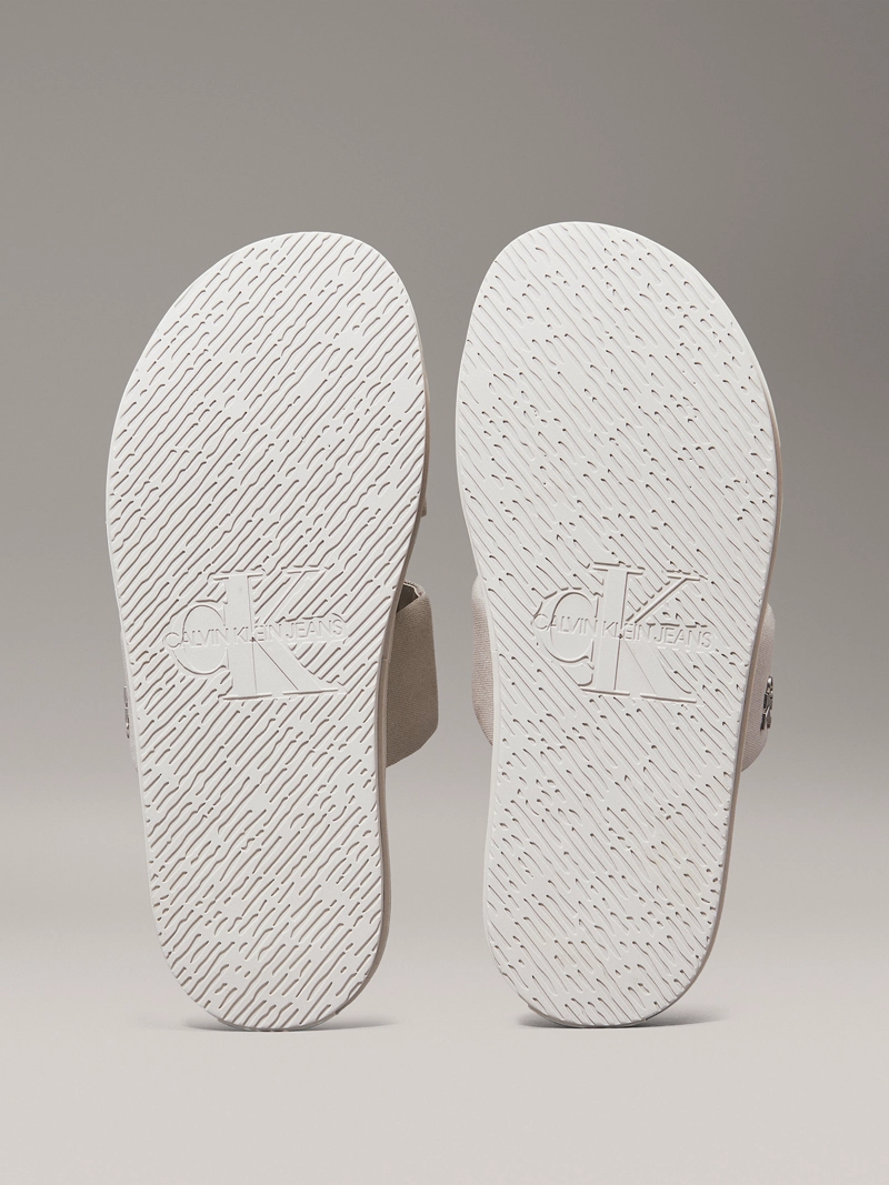 SANDALIAS DE LONA FLAT MOLDED - 4